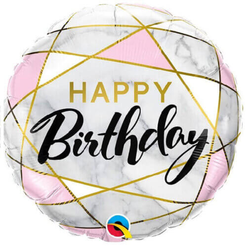 Folinis balionas Happy birthday