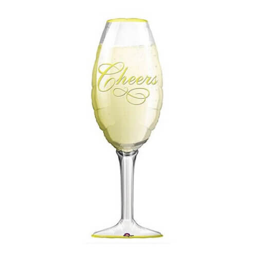 Folinis helios balionas auksinė taurė Cheers